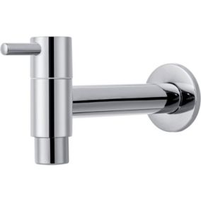 Robinet d'eau froide mural long pour salle de bain,Robinet d'eau froide, robinet de salle de bain,Petit robinet mural pour salle