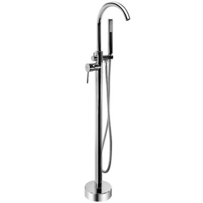Robinet De Baignoire Au Sol Rea Lungo Chrome
