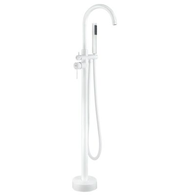 Robinet De Baignoire Au Sol Rea Lungo White