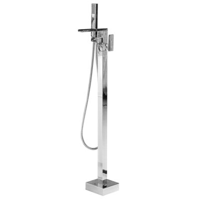 Robinet de baignoire autoportante BOYOMA Argenté