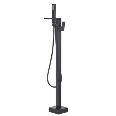 Robinet de baignoire autoportante BOYOMA Noir
