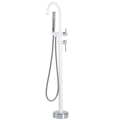 Robinet de baignoire autoportante TUGELA Blanc/argenté