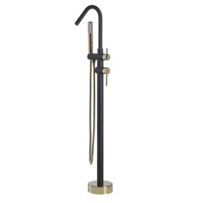 Robinet de baignoire autoportante VICTORIA Noir/doré