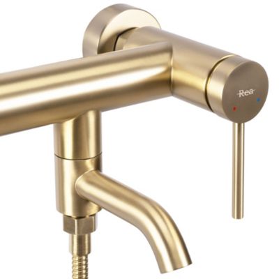 Robinet de baignoire REA Clif Brush Gold