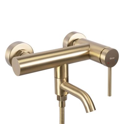 Robinet de baignoire REA Clif Brush Gold