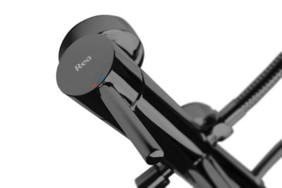 Robinet de baignoire REA Lungo Black Metallic