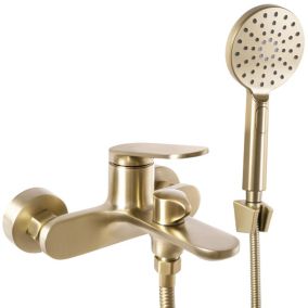 Robinet de baignoire REA Marco Brush Gold