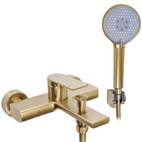 Robinet de baignoire REA Verso Brush  Gold