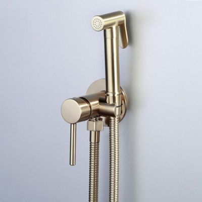 Robinet de bidet encastré REA Lungo loop gold brush