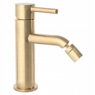 Robinet De Bidet Rea Lungo Brush Gold