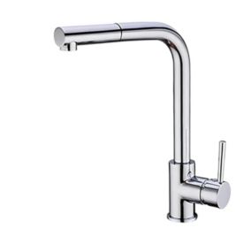Robinet de cuisine 0016 en laiton chromé collection Erymanthe