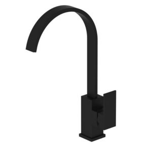 Robinet de cuisine 008 en laiton noir collection Alphée