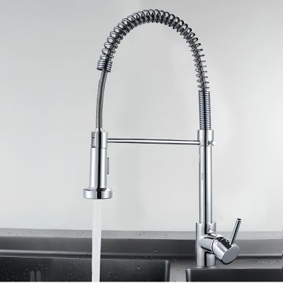 Robinet de cuisine 805 chromé à tête amovible collection Erymanthe