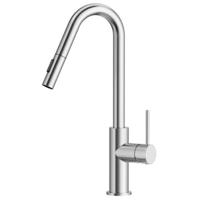 Robinet de Cuisine avec Douchette Extractible, Mitigeur Cuisine en Inox Mitigeur d'Évier avec 2 Modes de Sortie D'eau, Brossé