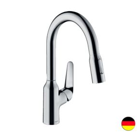 Robinet de cuisine avec douchette HANSGROHE Focus M42 180 2 jets chromé