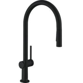 Robinet de cuisine avec douchette HANSGROHE Talis M54 210 sBox 2 jets noir mat