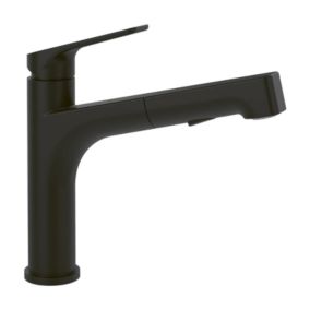 Robinet de cuisine avec douchette VILLEROY & BOCH Junis Sky Shower Noir mat