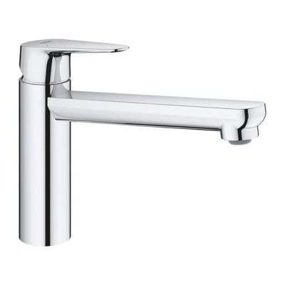 Robinet de cuisine bec médium GROHE Start Curve Quickfix chromé