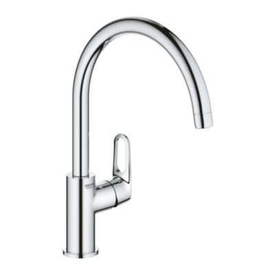 Robinet de cuisine GROHE Start Flow Quickfix + nettoyant GrohClean