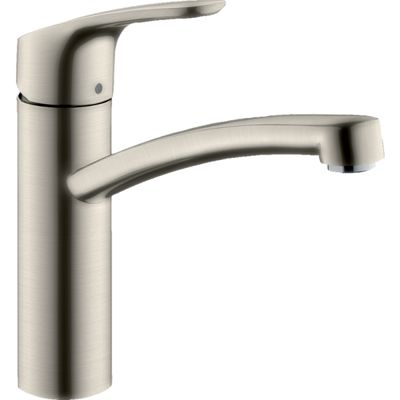 Robinet de cuisine HANSGROHE Focus M41 160 aspect acier inox