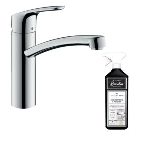 Robinet de cuisine HANSGROHE Focus M41 160 CoolStart chromé + nettoyant Briochin