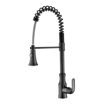 Robinet de cuisine à poser noir