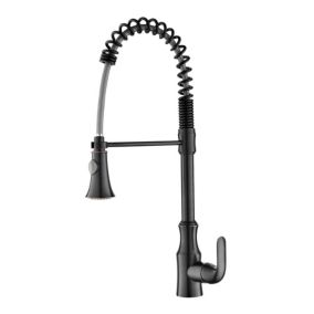 Robinet de cuisine à poser noir
