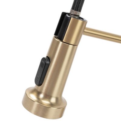 Robinet de cuisine REA Colin Brushed Gold