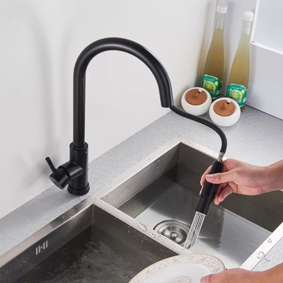 Robinet de cuisine REA Fresh Black