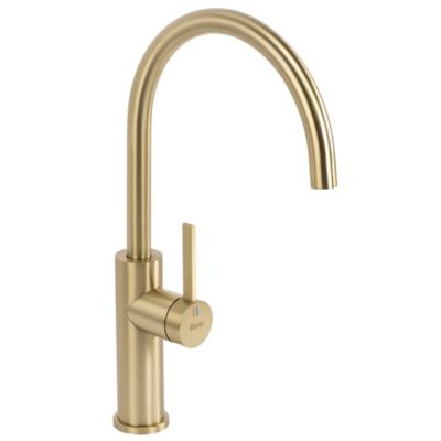 Robinet De Cuisine Rea Rivo Brush Gold