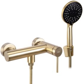 Robinet de douche REA Clif brush gold