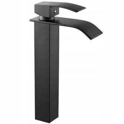 Robinet De Lavabo Calani Lotus High Black