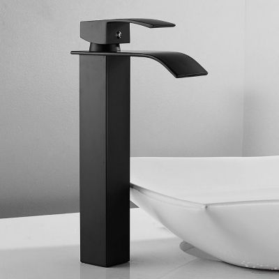 Robinet De Lavabo Calani Lotus High Black