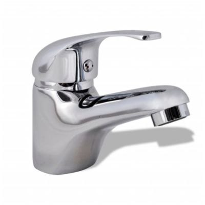 Robinet de lavabo chrome toilette salle Helloshop26