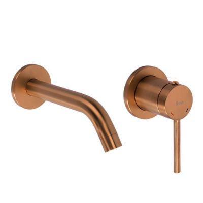 Robinet De Lavabo Encastré Rea Clif Brushed Copper