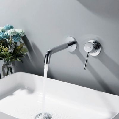 Robinet De Lavabo Encastré Rea Js-W021 Owen Chrome