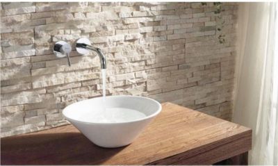 Robinet de lavabo encastré REA Lungo chrome + box