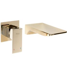 Robinet de lavabo encastré REA Mason gold