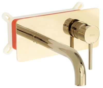 Robinet de lavabo encastré REA Viva gold + box
