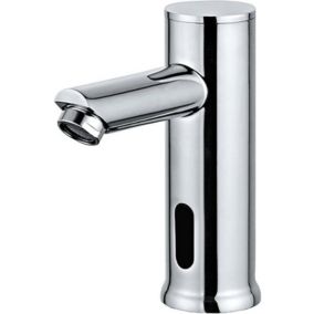 Robinet de lavabo électronique, robinet avec capteur d'eau automatique (froid)