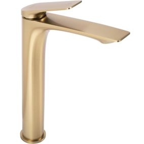 Robinet de lavabo REA Avalon brushed gold high