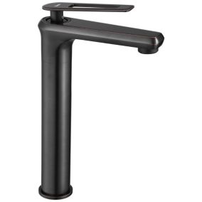 Robinet de lavabo REA Blade old black high