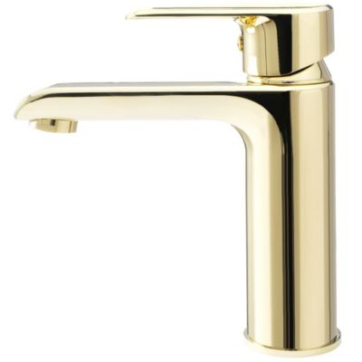 Robinet de lavabo REA Bloom gold low