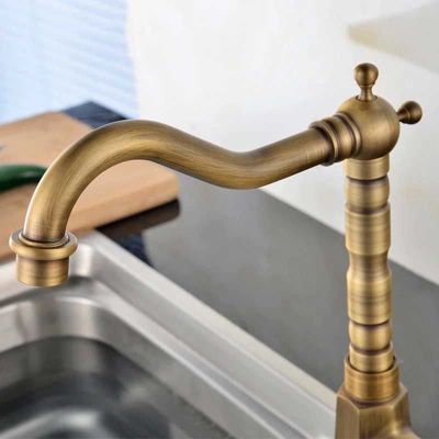 Robinet de lavabo REA Bona old gold high