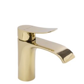 Robinet de lavabo REA Dart gold low