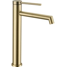 Robinet de lavabo REA Foss gold brush high