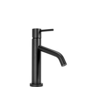 Robinet de lavabo REA Level black low