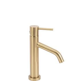 Robinet de lavabo REA Level brush gold low