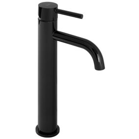 Robinet de lavabo REA Lungo black metallic high