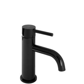 Robinet de lavabo REA Lungo black metallic low